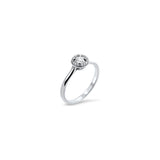 The Little Funkee Girl 0.20 carats - or blanc 18k