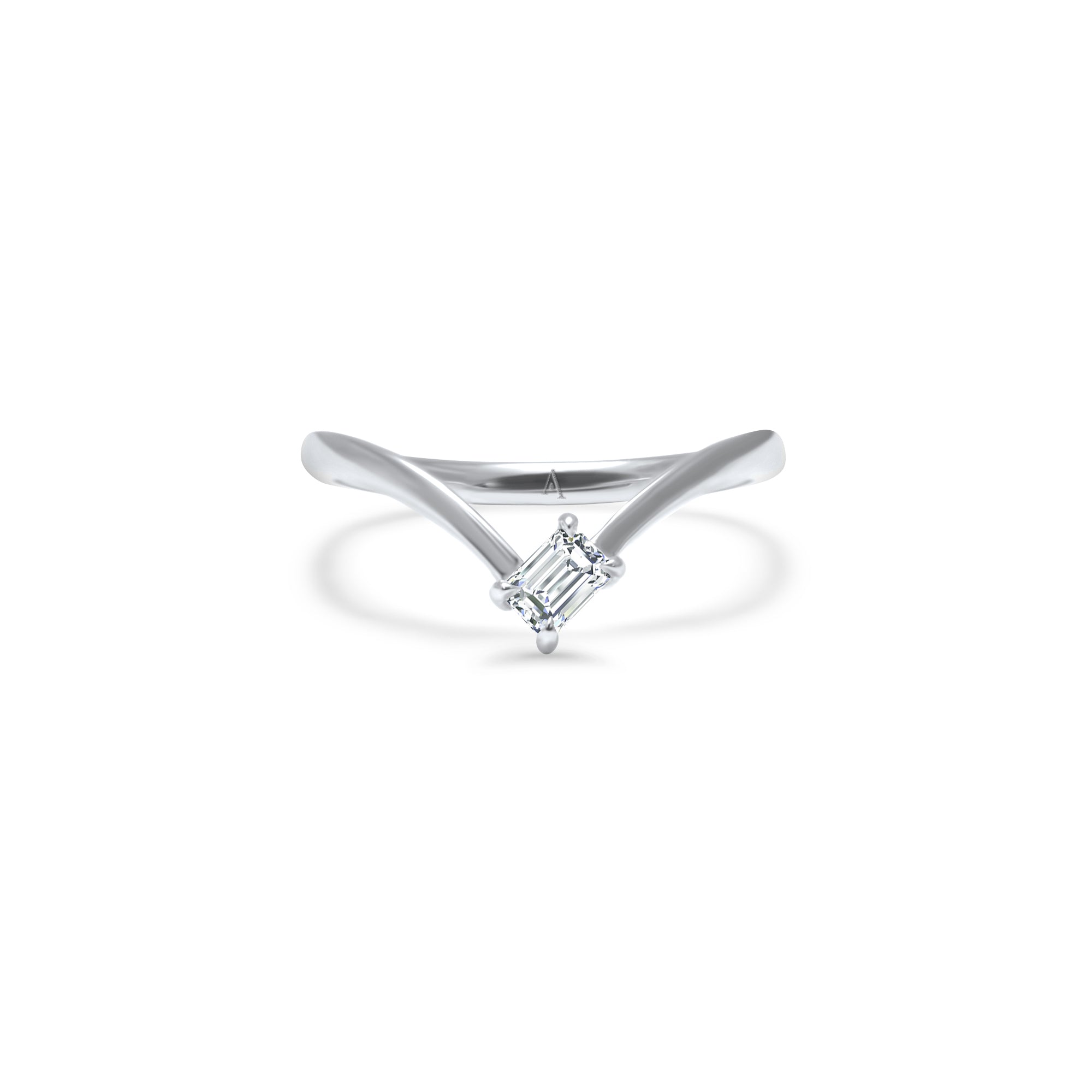 The Little Ice Skating Girl 0.20 carats - or blanc 18k - AGUADEORO