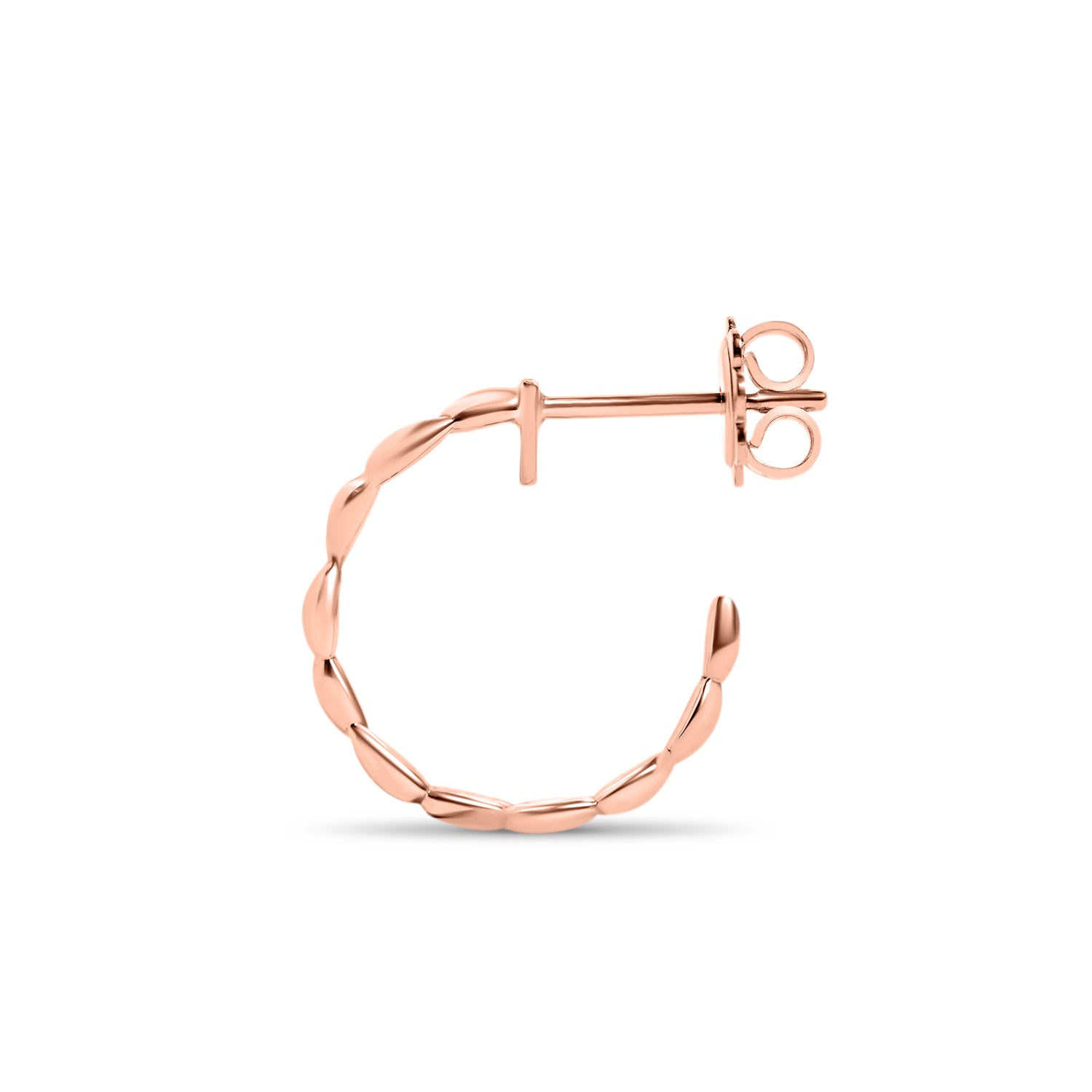 Boucles d'oreilles Tresa Drops - or rouge 18k - AGUADEORO